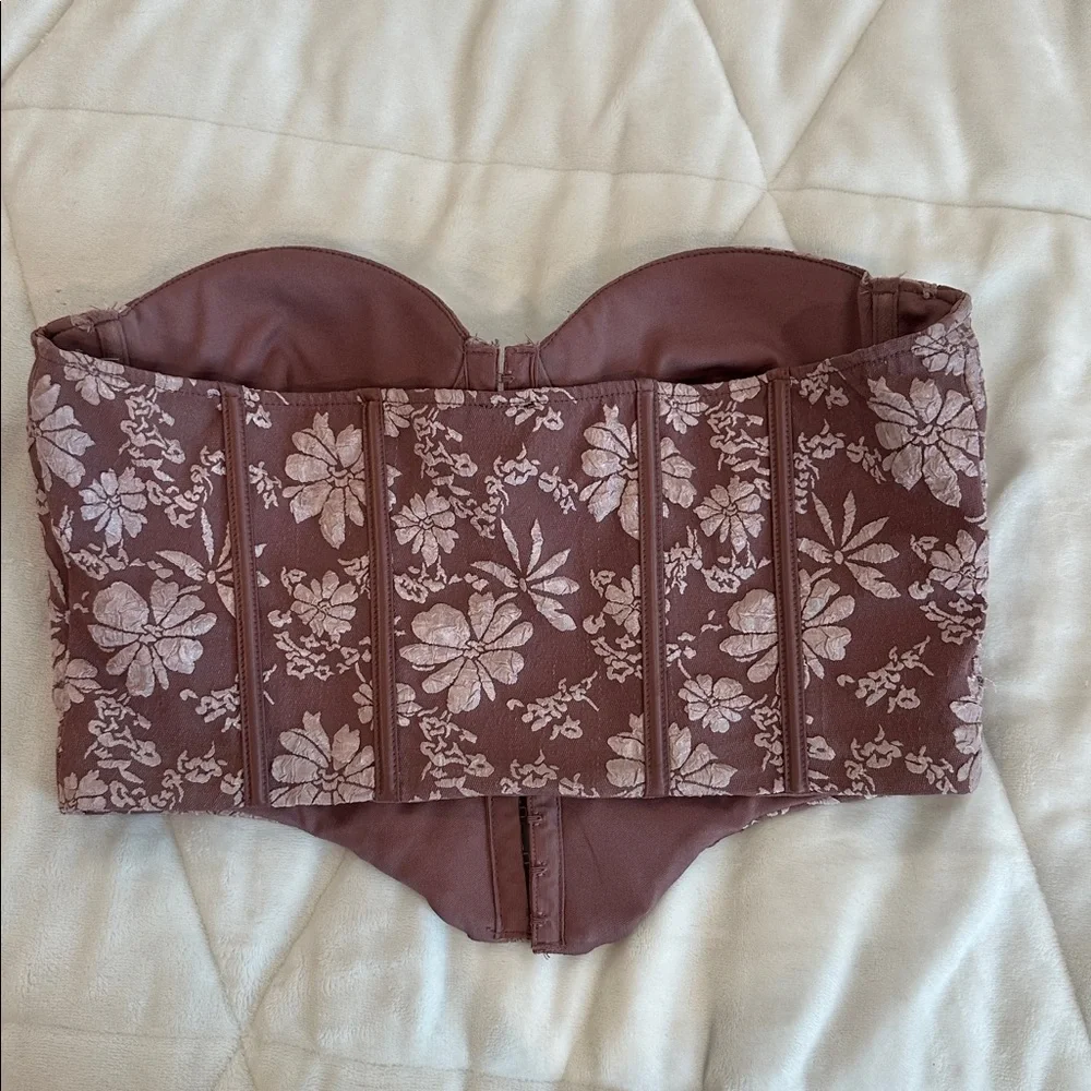 Windsor Mauve Bustier Top - Picture 2 of 4